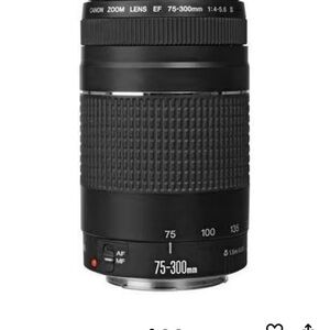 Canon EF 75-300mm Zoom Lens - Black